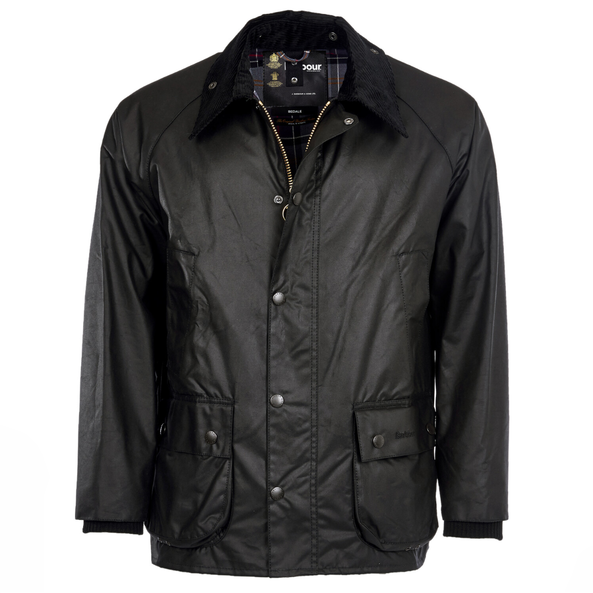 Barbour Bedale Men's Waxed Jacket | Black