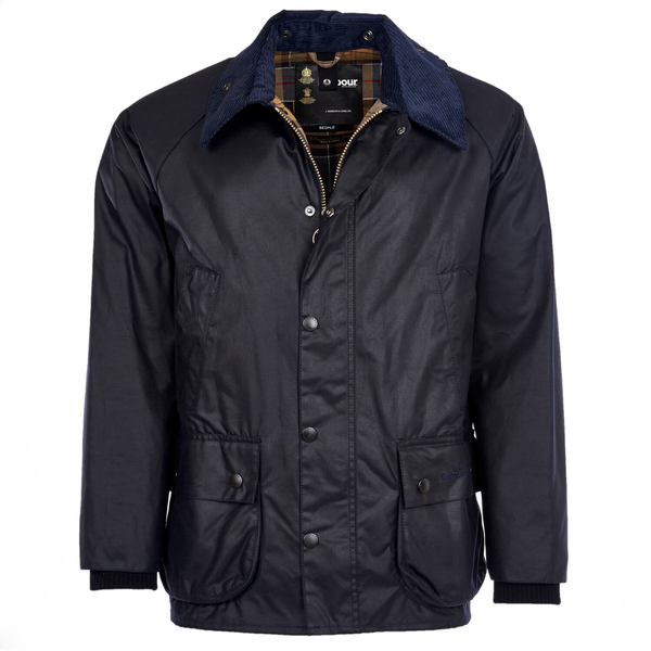 Barbour Bedale men's waxed jacket in Navy