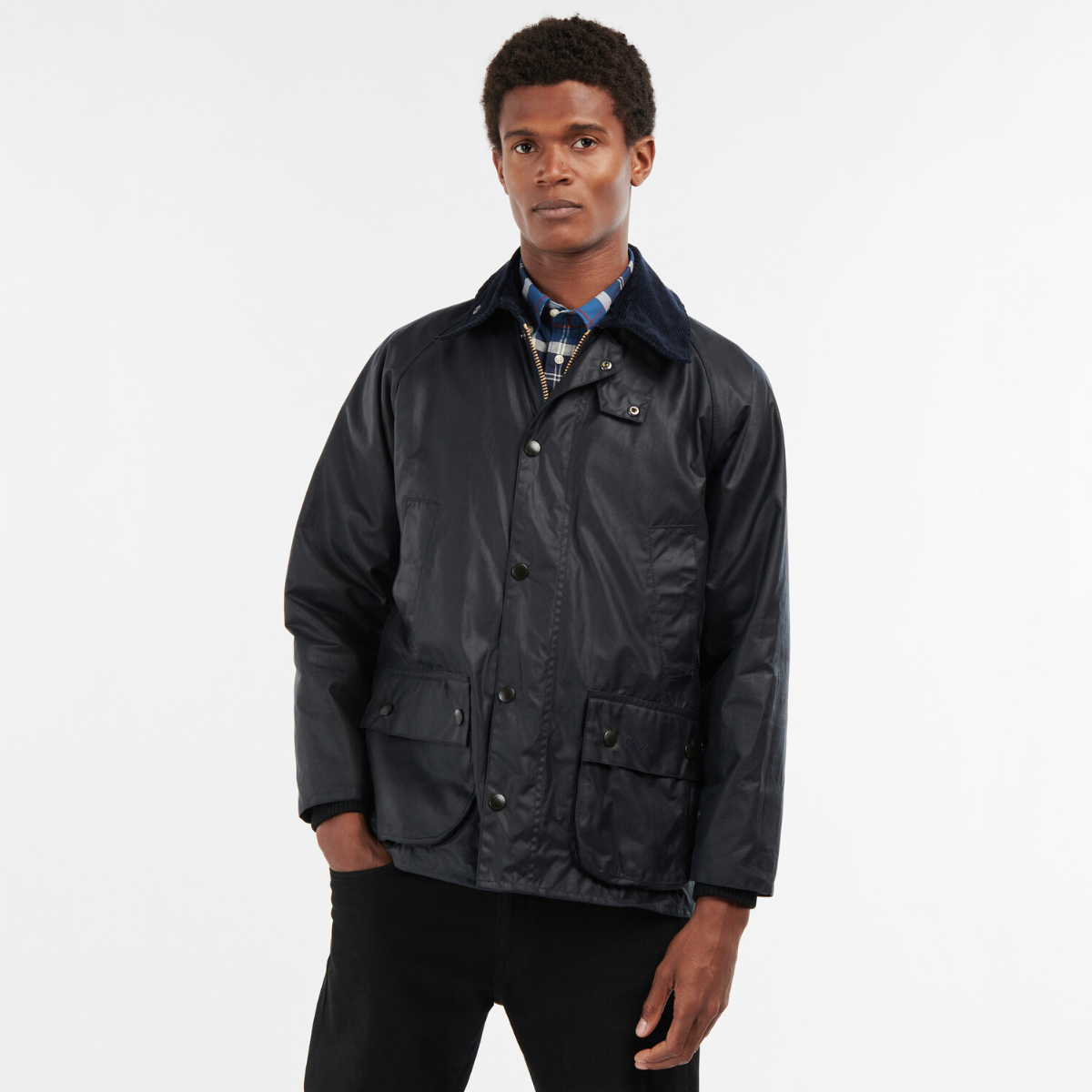 Barbour Bedale Men's Waxed Jacket | Navy