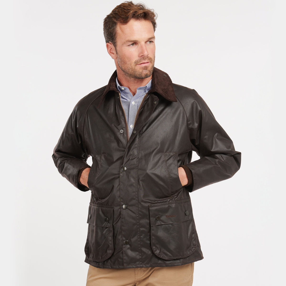 Barbour Bedale Men's Waxed Jacket | Rustic