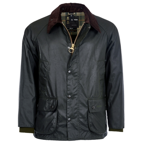 Barbour Bedale Men's Waxed Jacket in Sage