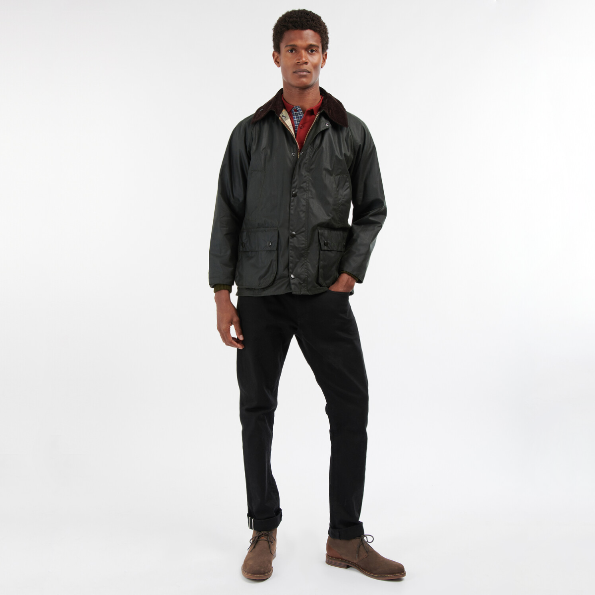 Barbour Bedale Men's Waxed Jacket | Sage