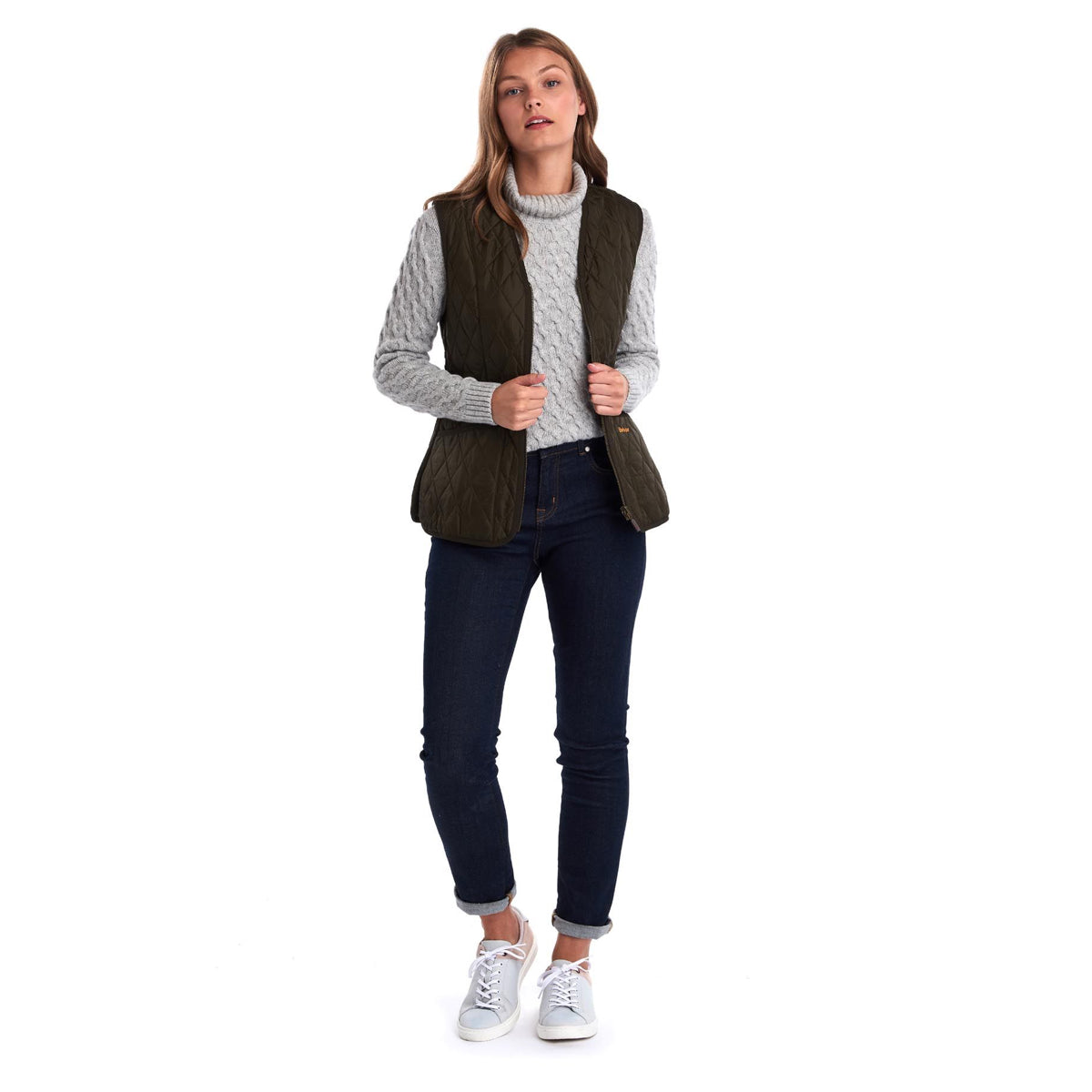 Barbour Betty Interactive Women's Liner | Dark Olive