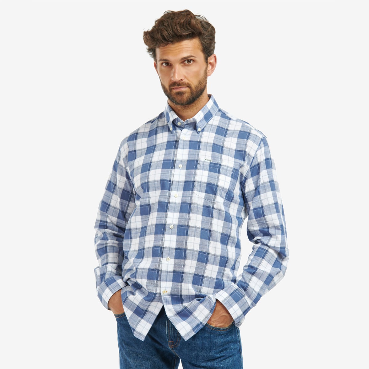 Barbour Broxfield Regular Fit Shirt | Blue