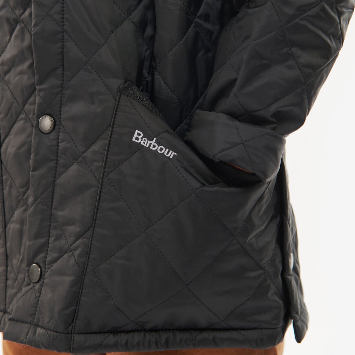 Barbour Liddesdale Quilted Boy's Jacket | Black