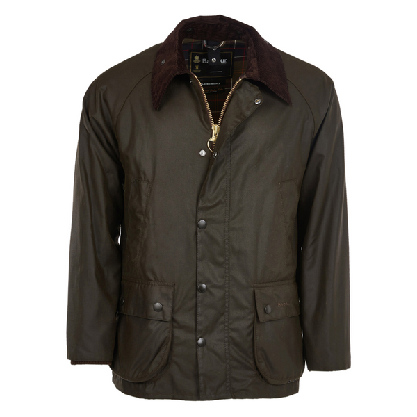 Barbour Classic Bedale men's waxed jacket in Olive