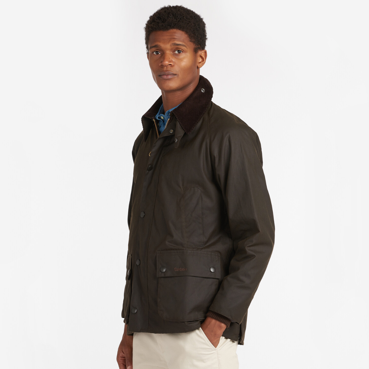 Barbour Classic Bedale Men's Waxed Jacket | Olive