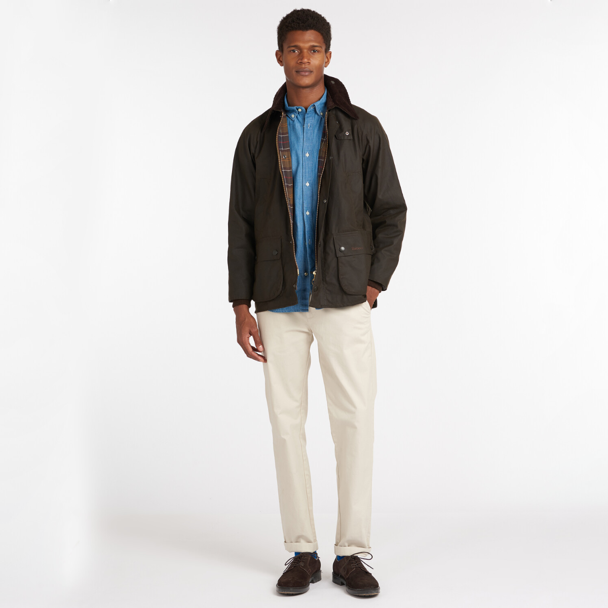 Barbour Classic Bedale Men's Waxed Jacket | Olive