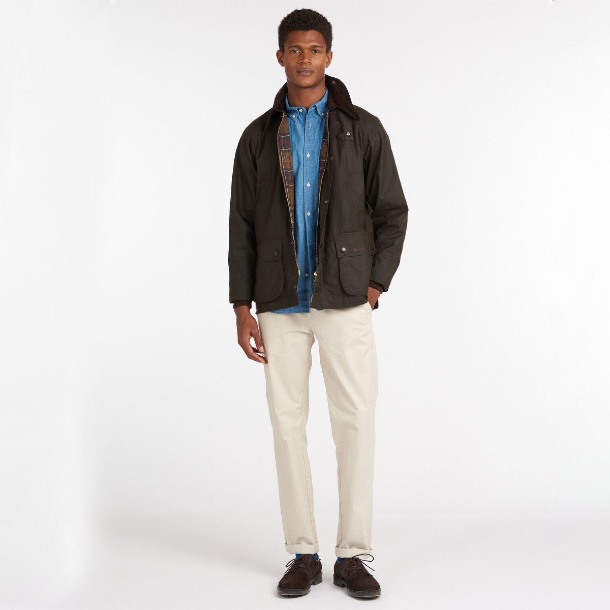 Barbour Classic Bedale Men's Waxed Jacket | Olive Barbour Classic Bedale Men's Waxed Jacket | Olive