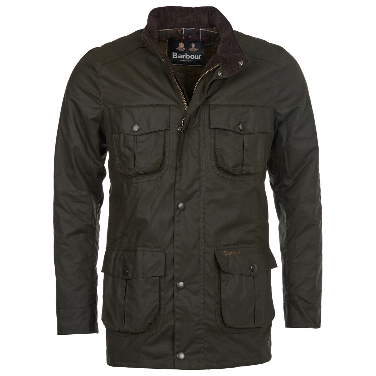 Barbour Corbridge Men's Waxed Jacket | Olive