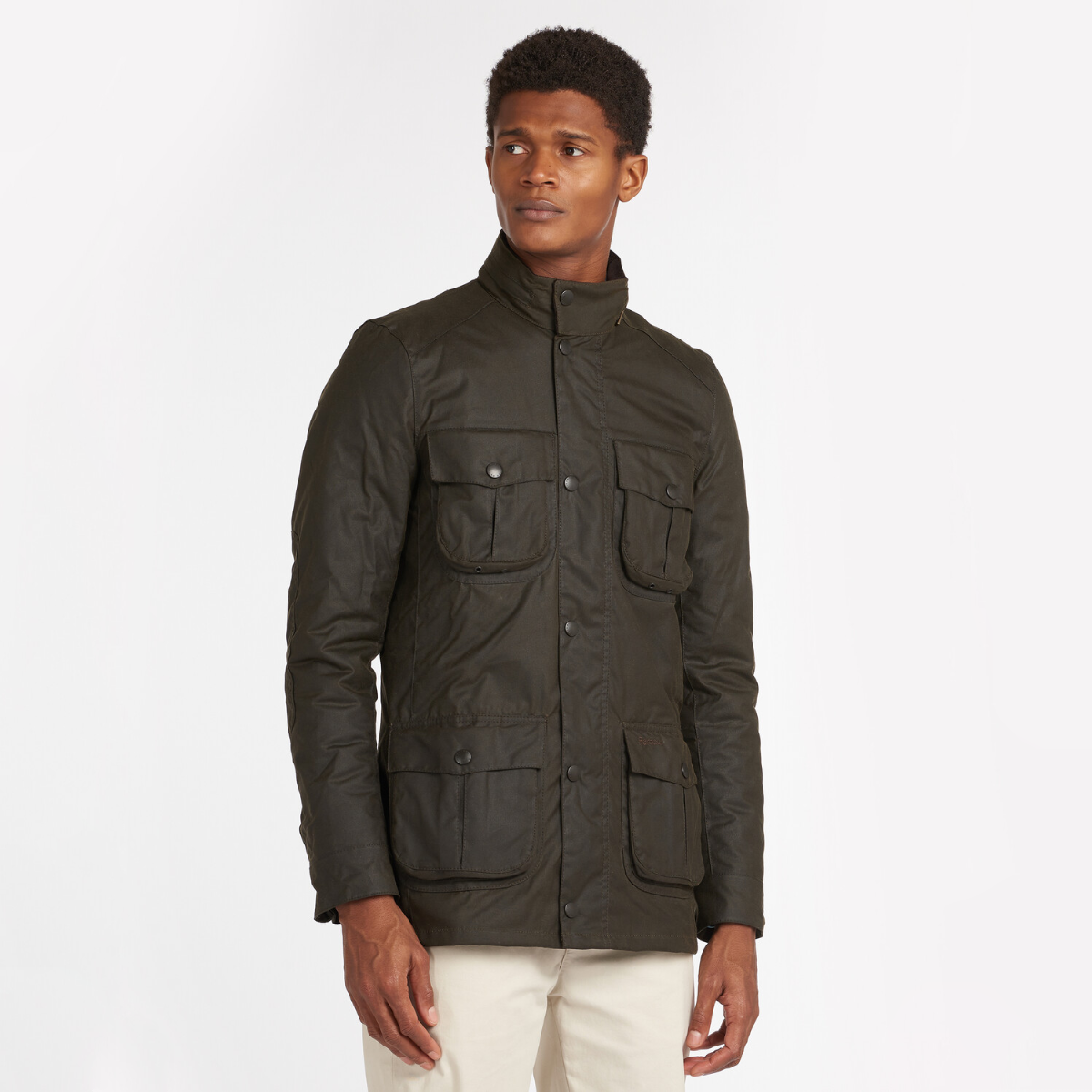 Barbour Corbridge Men's Waxed Jacket | Olive