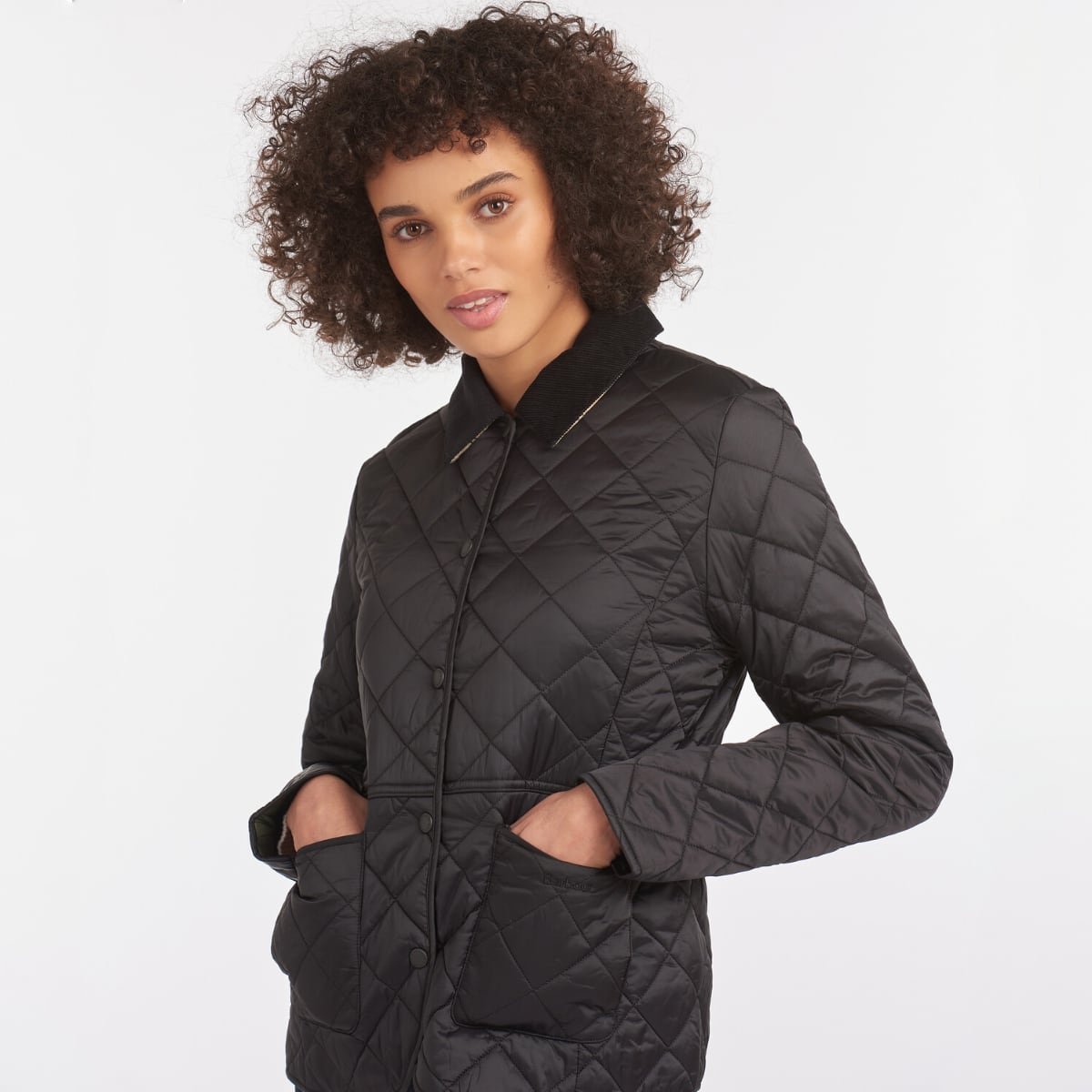 Barbour Deveron Women's Quilted Jacket | Black