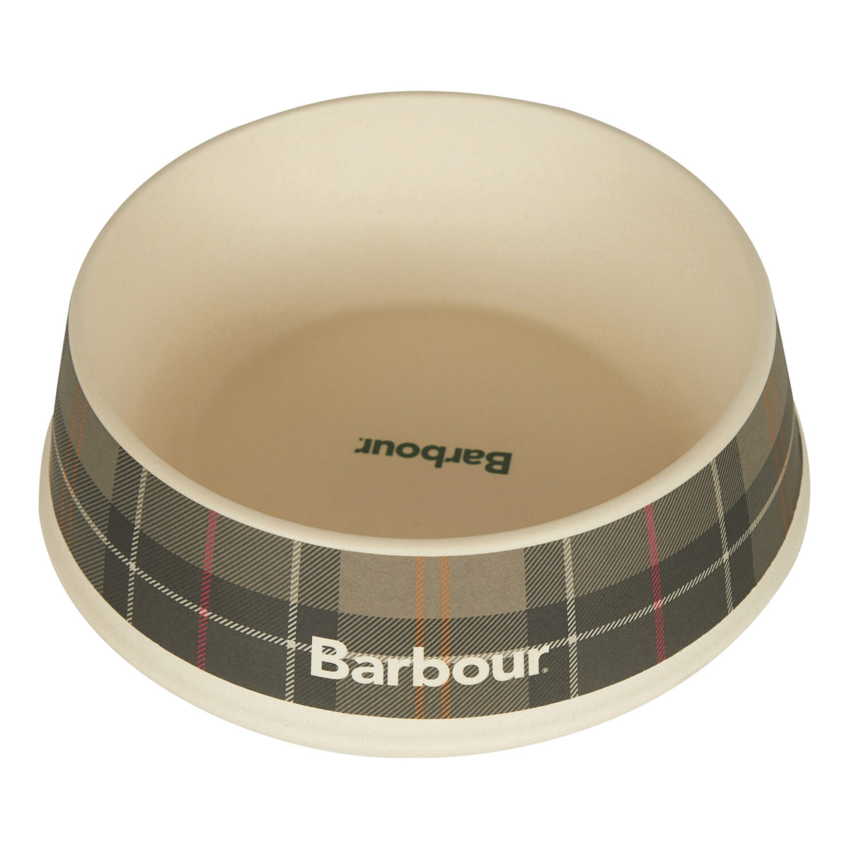 Barbour Bamboo Tartan Dog Bowl  | Classic Tartan