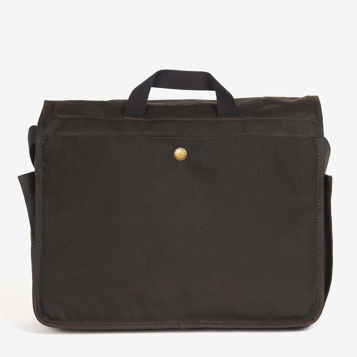 Barbour Essential Wax Messenger Bag | Olive