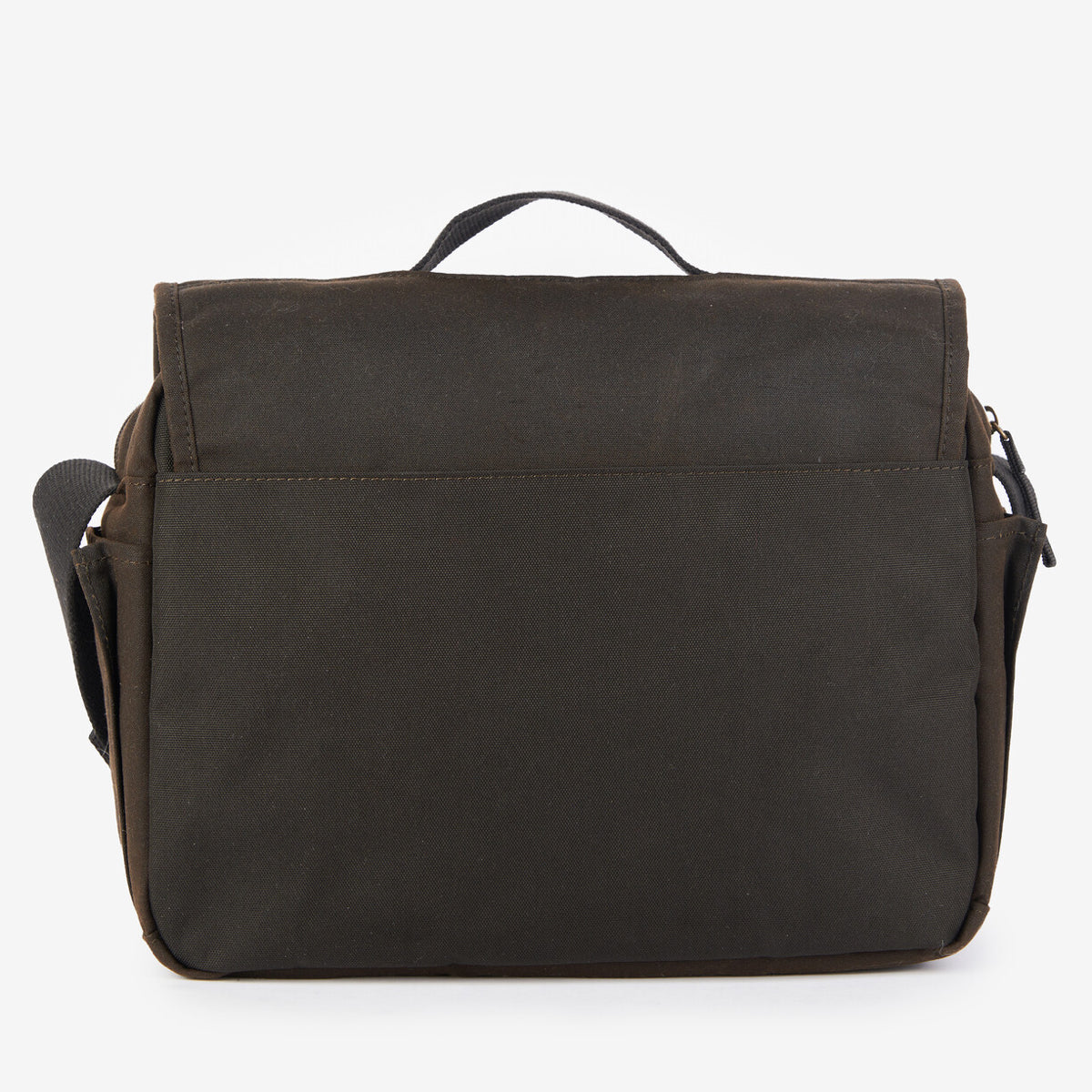 Barbour Essential Wax Satchel | Olive