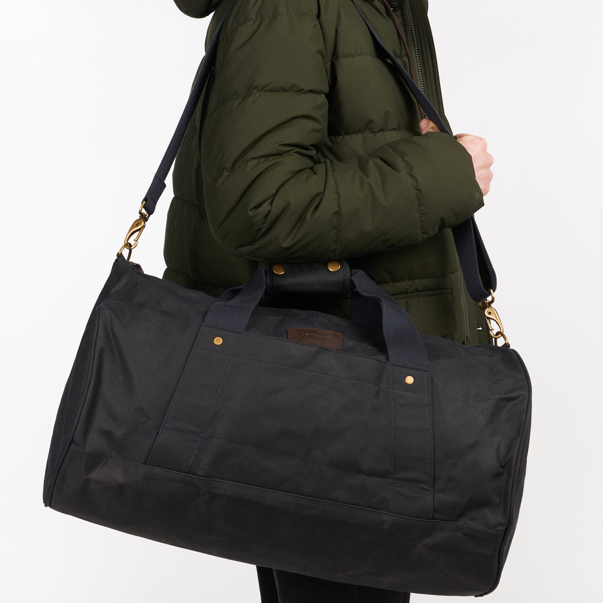 Barbour Explorer Wax Duffel | Navy