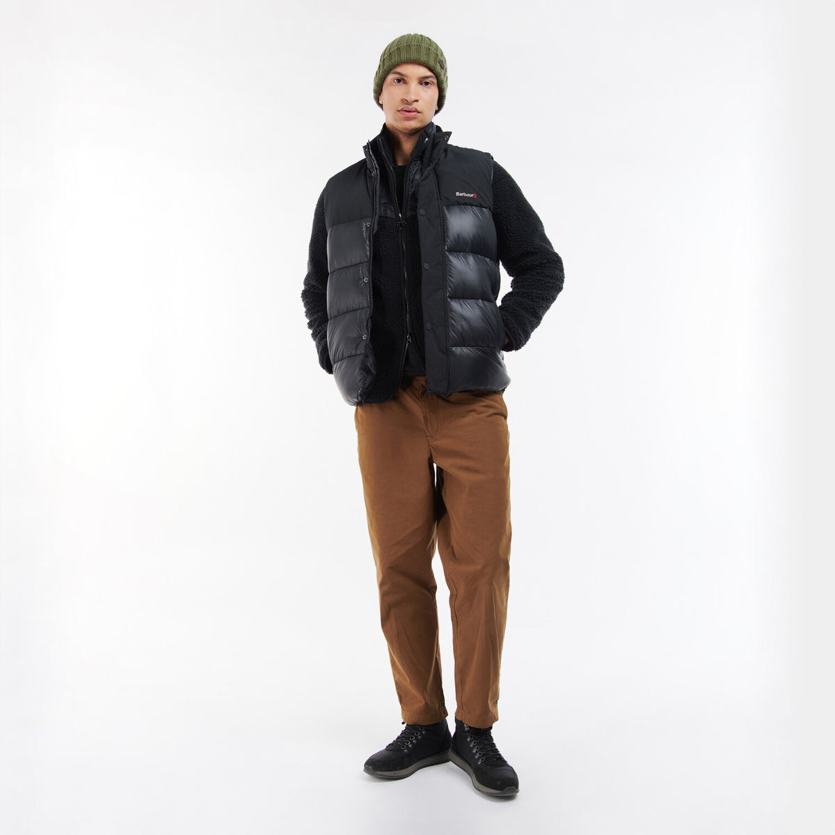 Barbour Grassland Insulated Men's Vest | Black