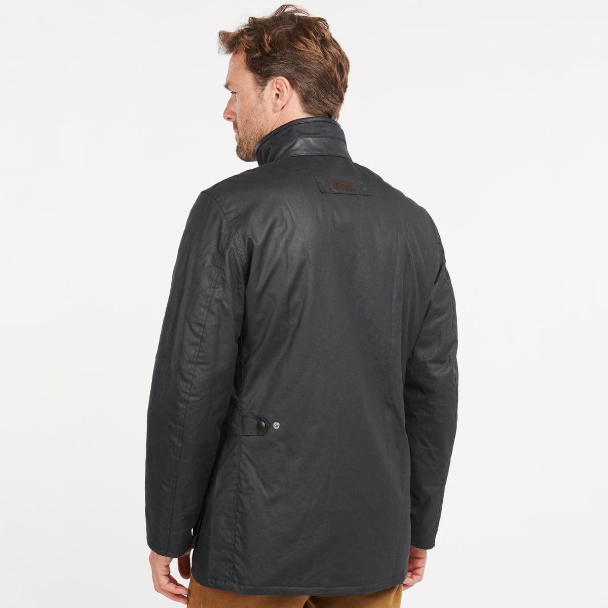 Barbour Hereford Men's Waxed Jacket | Navy