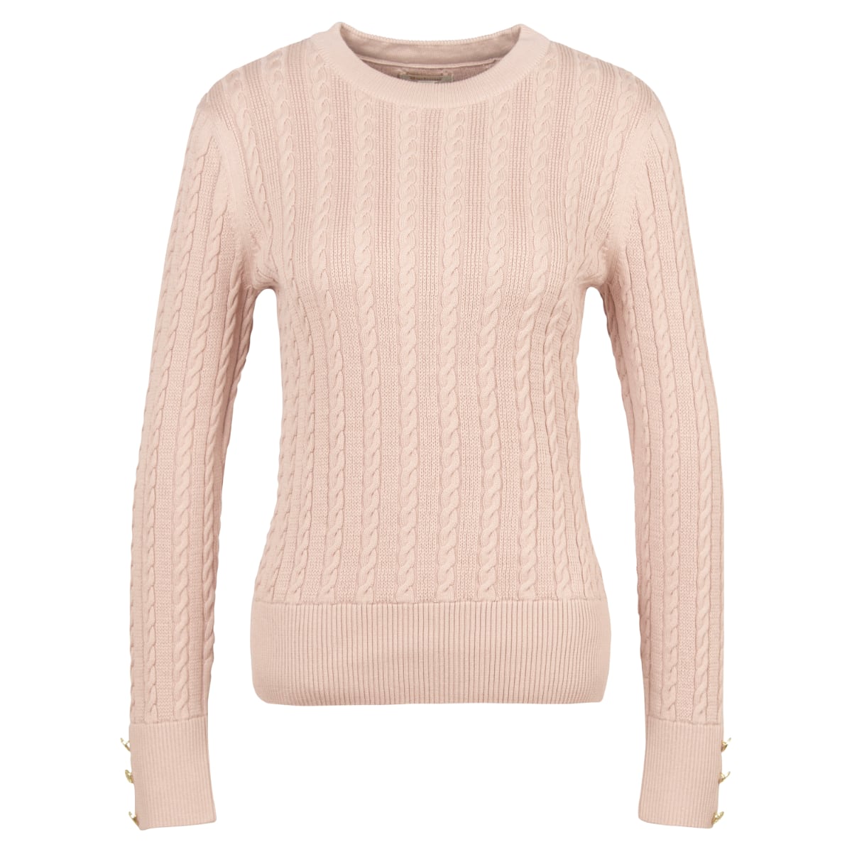 Barbour Fieldrose Women's Knit | Rose Dust