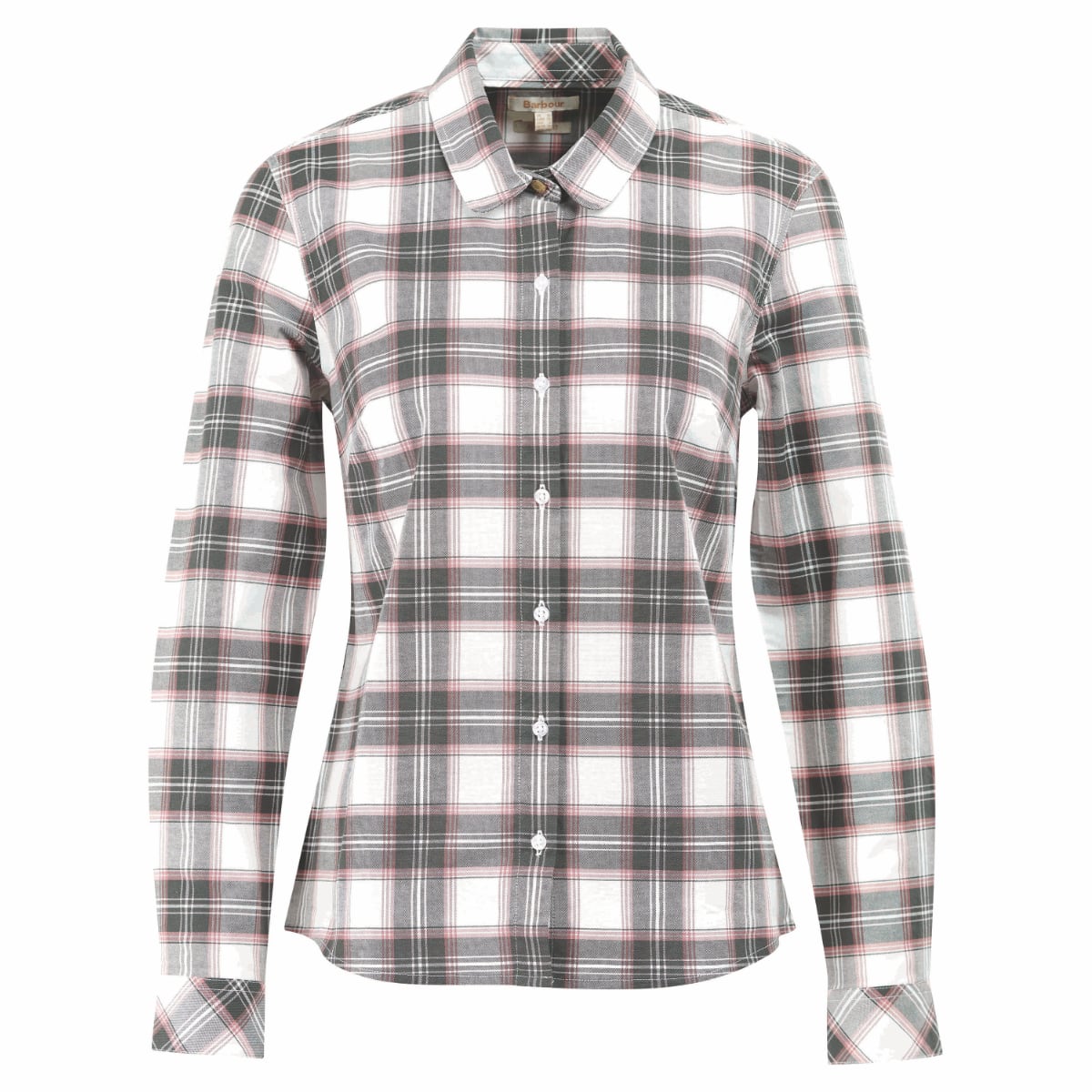 Barbour Daphne Women's Shirt | Cloud | Olive Check