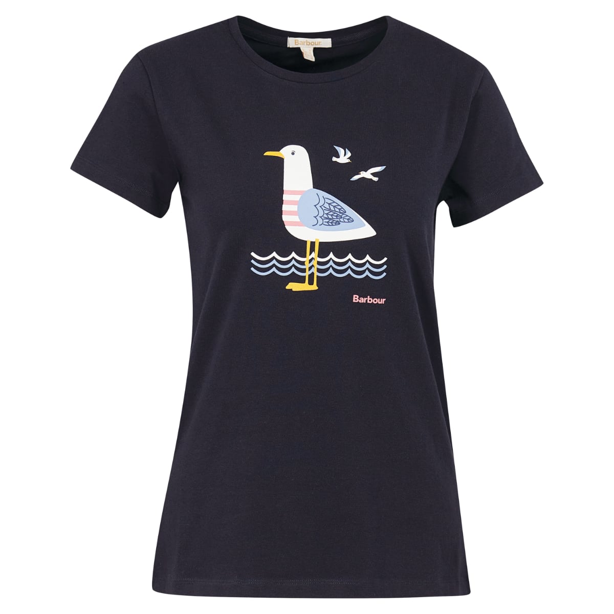 Barbour Merseyside Women's Tee | Navy