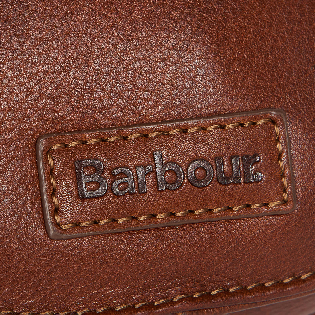 Barbour Laire Leather Small Saddle Bag | Brown