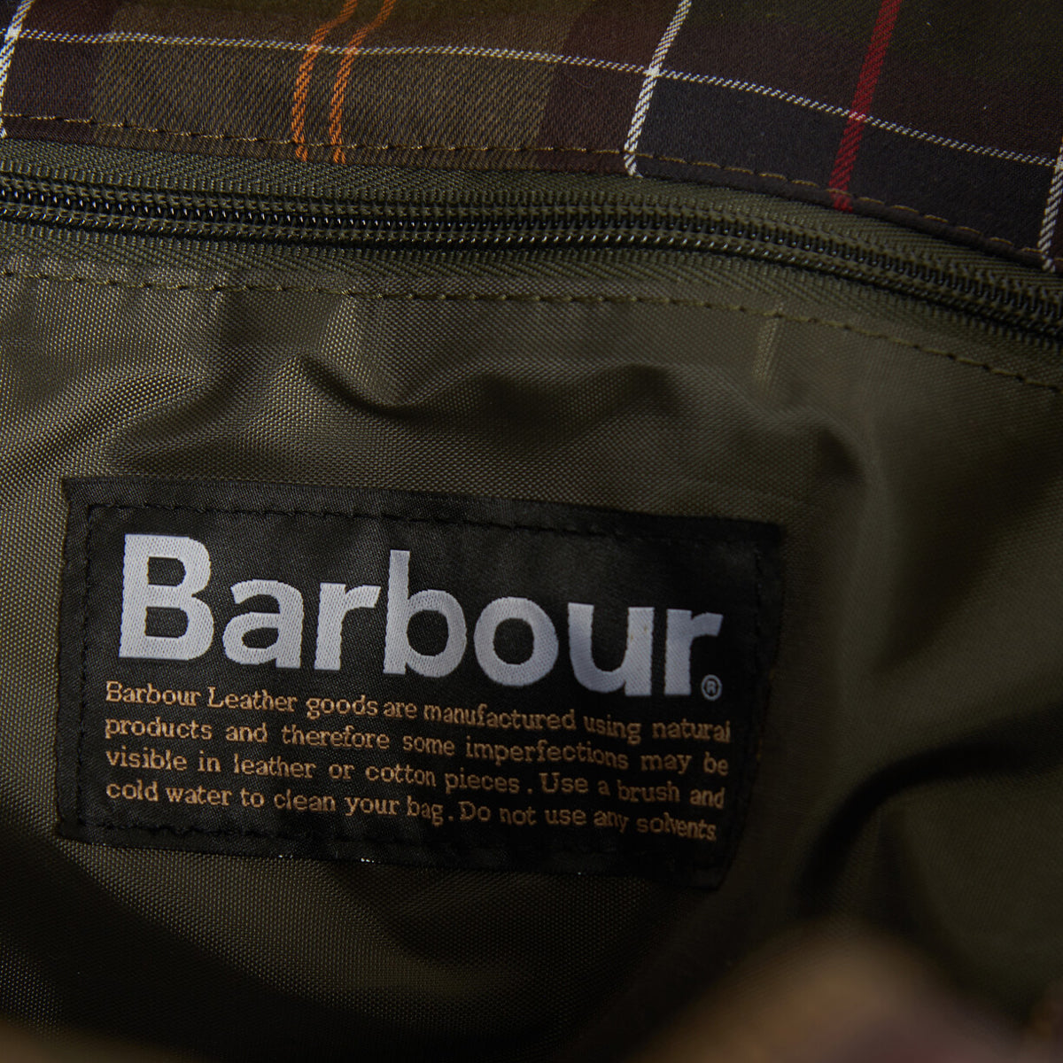 Barbour Leather Medium Travel Explorer Holdall | Dark Brown