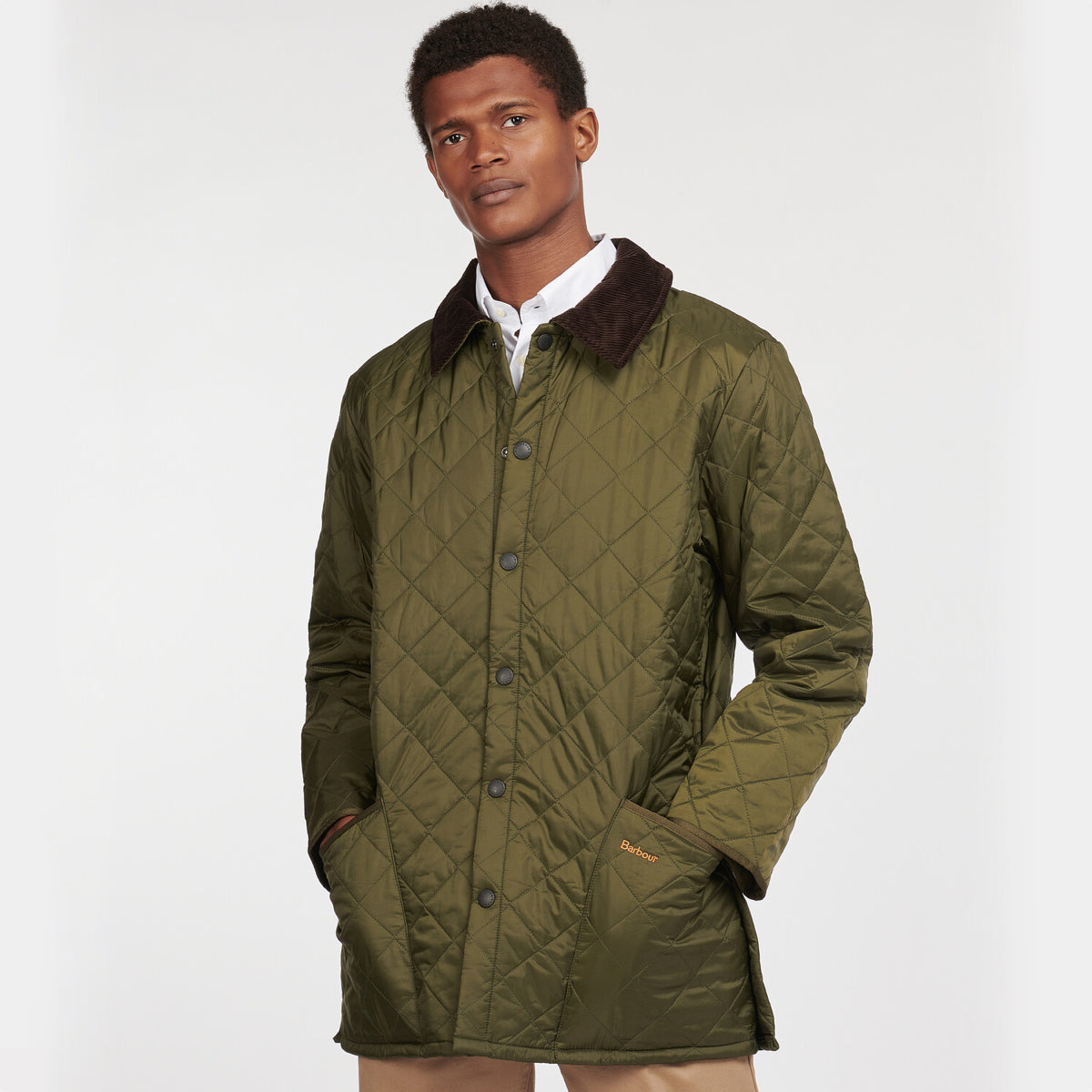 Barbour Liddesdale Quilted Men's Jacket | Olive