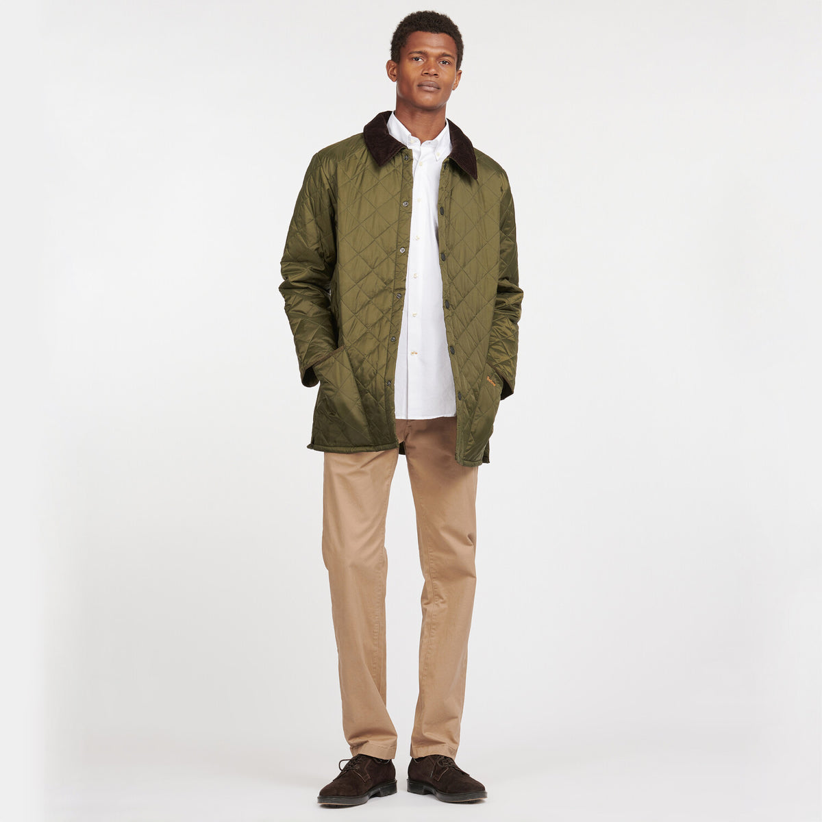 Barbour Liddesdale Quilted Men's Jacket | Olive