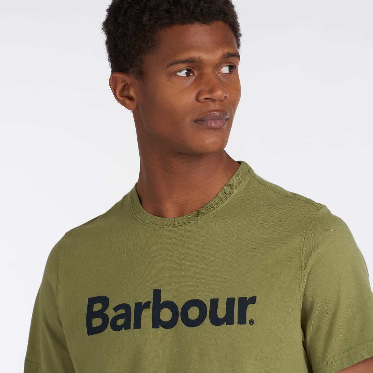 Barbour Men's Logo T-Shirt | Burnt Olive