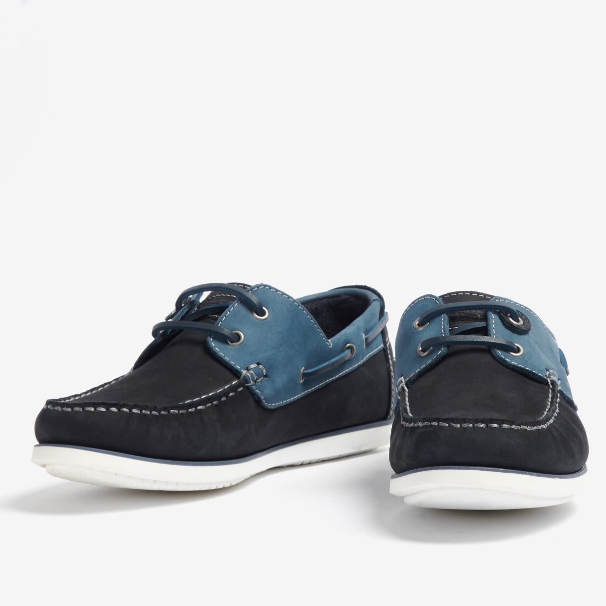 Barbour Wake Men's Boat Shoe | Washed Blue