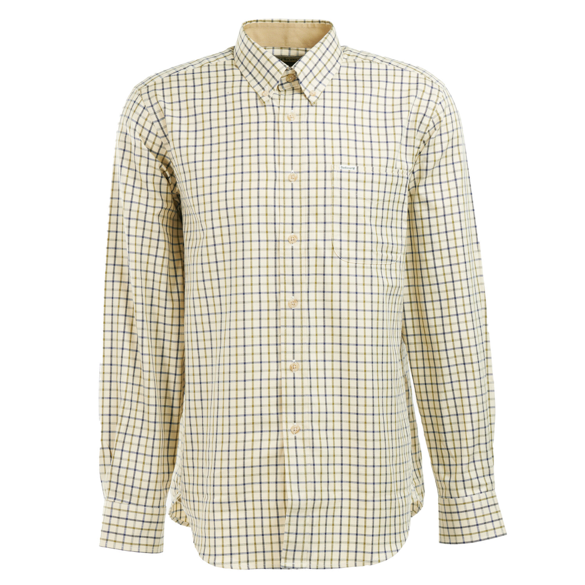 Barbour Sporting Tattersall Relaxed Fit Men's Shirt | Navy | Olive