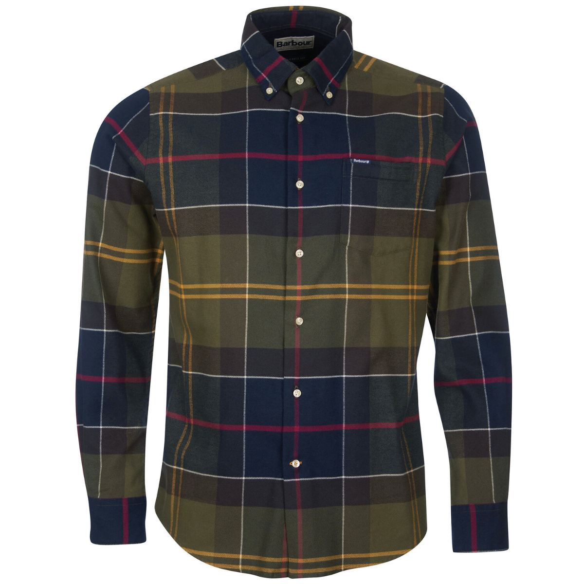 Barbour shirts mens sale sales