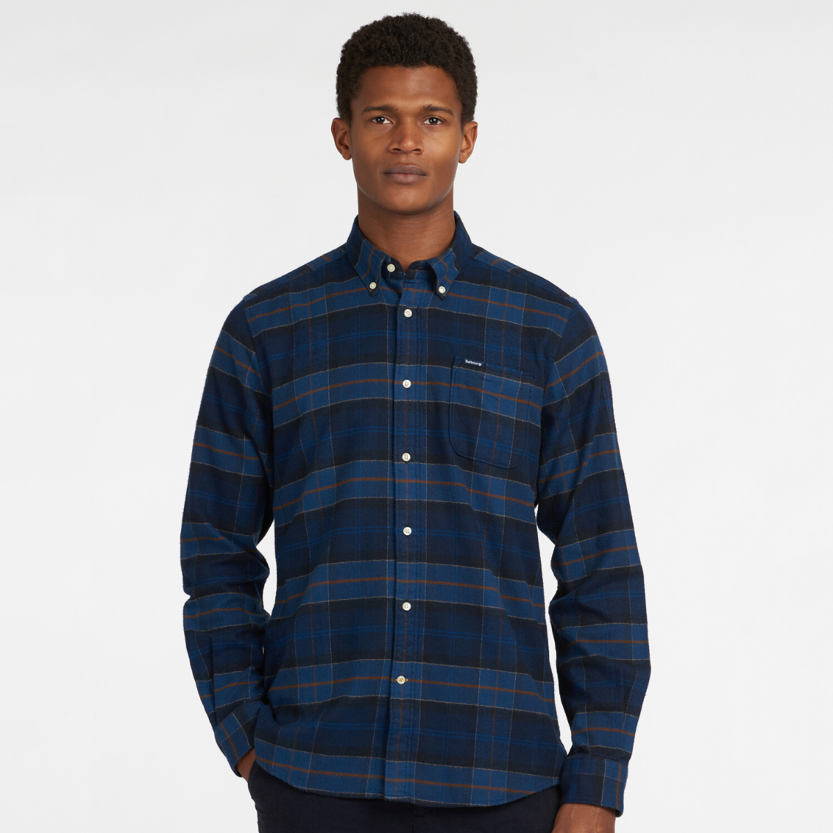 Barbour Kyeloch Tailored Fit Men's Shirt | Midnight Tartan