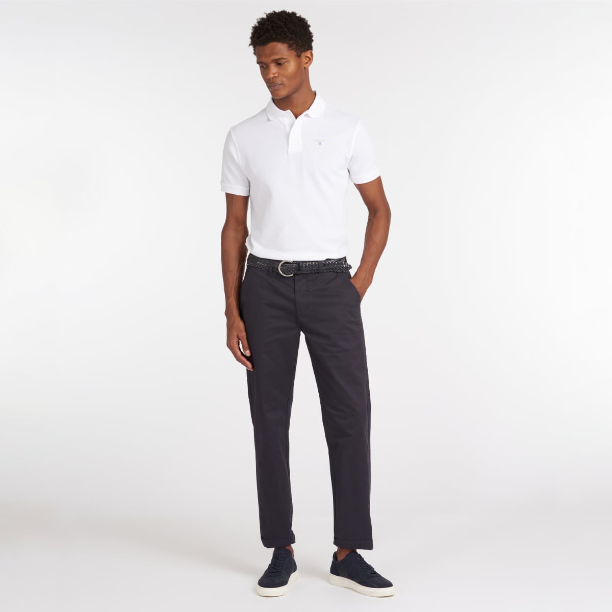 Barbour Neuston Essential Men's Chinos | Navy