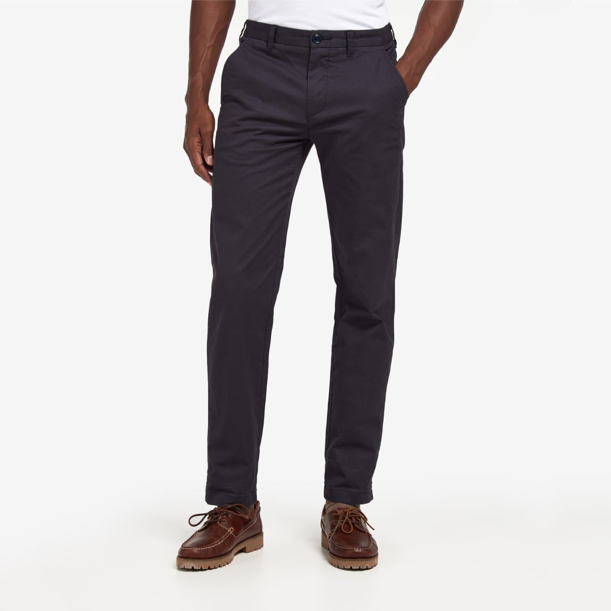 Barbour Neuston Essential Men's Chinos | Navy