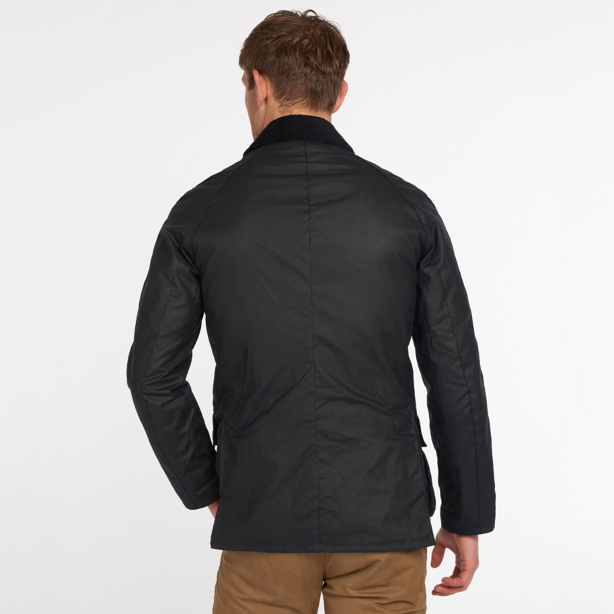 Barbour Ashby Men's Waxed Jacket | Navy