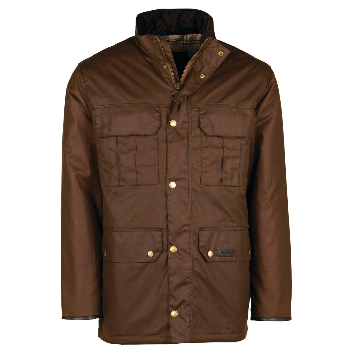 Barbour Malcolm Men's Waxed Jacket | Brown