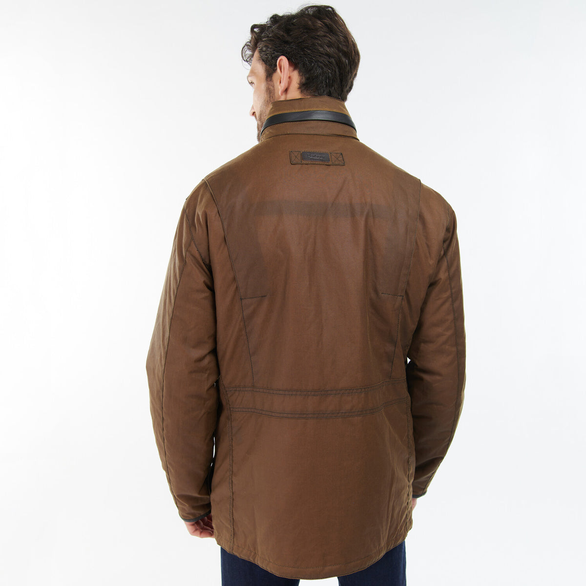 Barbour Malcolm Men's Waxed Jacket | Brown