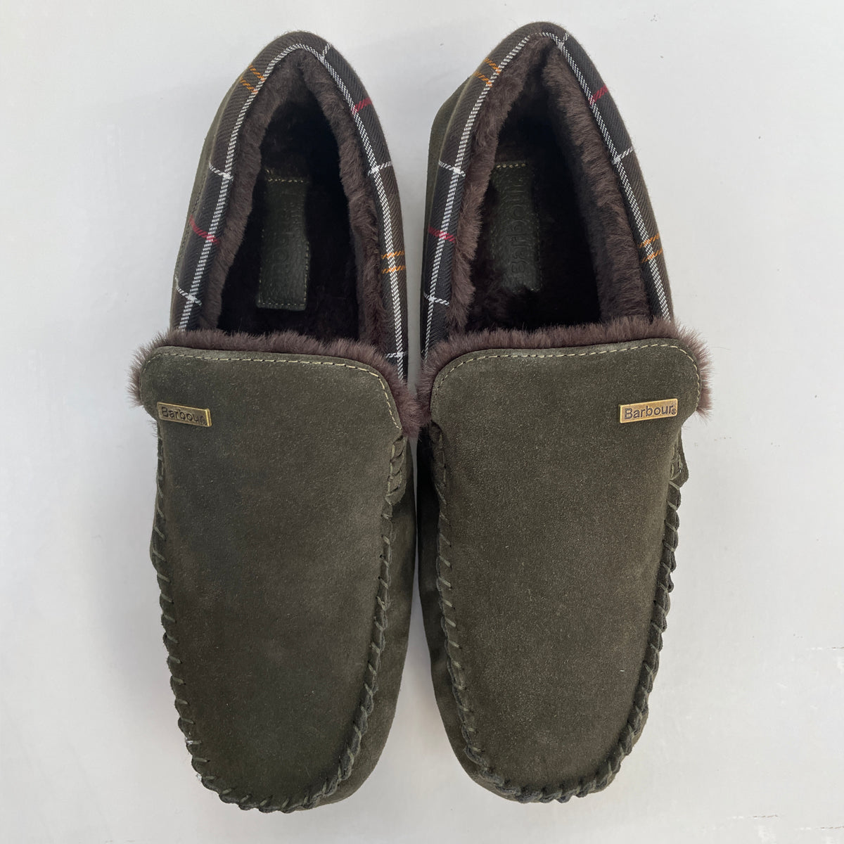 Barbour Monty Men's Slipper | Olive