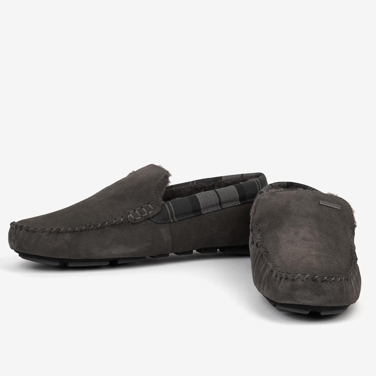 Barbour Monty Men's Slipper | Dark Grey