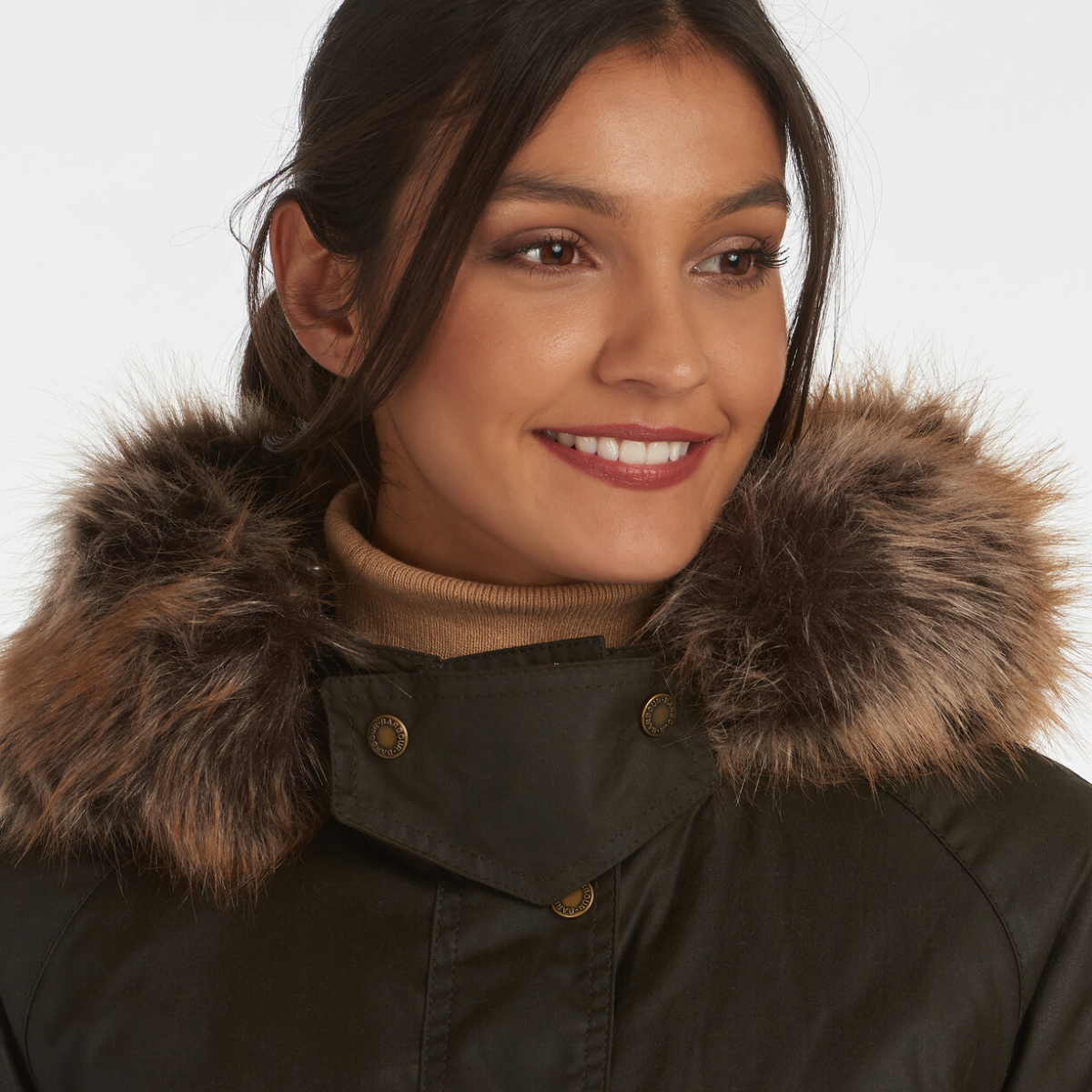Barbour Mull Women's Waxed Jacket | Olive