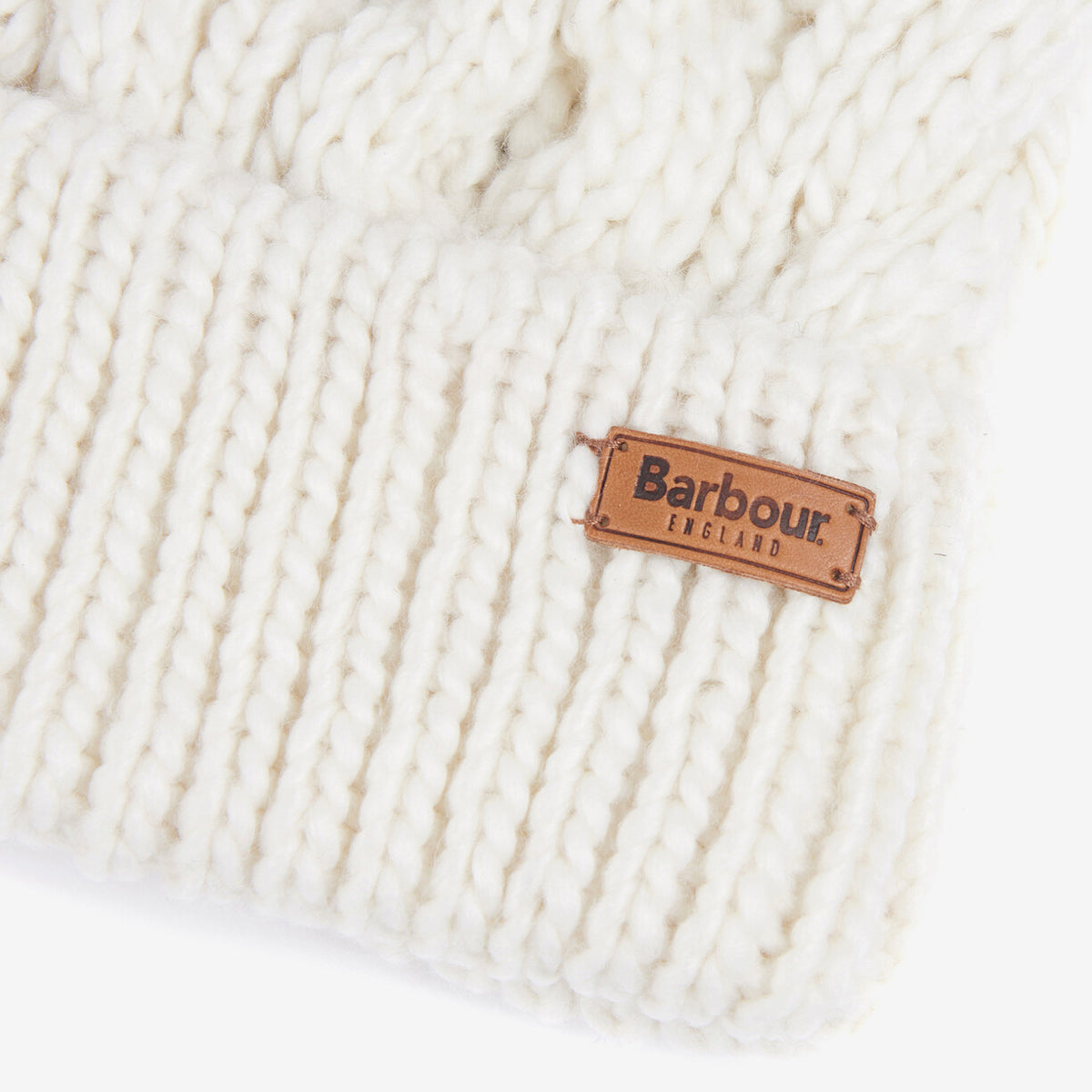 Barbour Penshaw Cable Beanie | Cloud