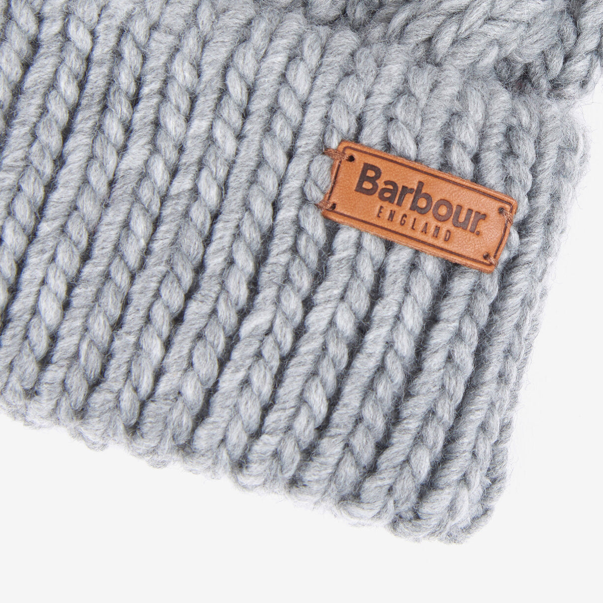 Barbour Penshaw Cable Beanie | Grey