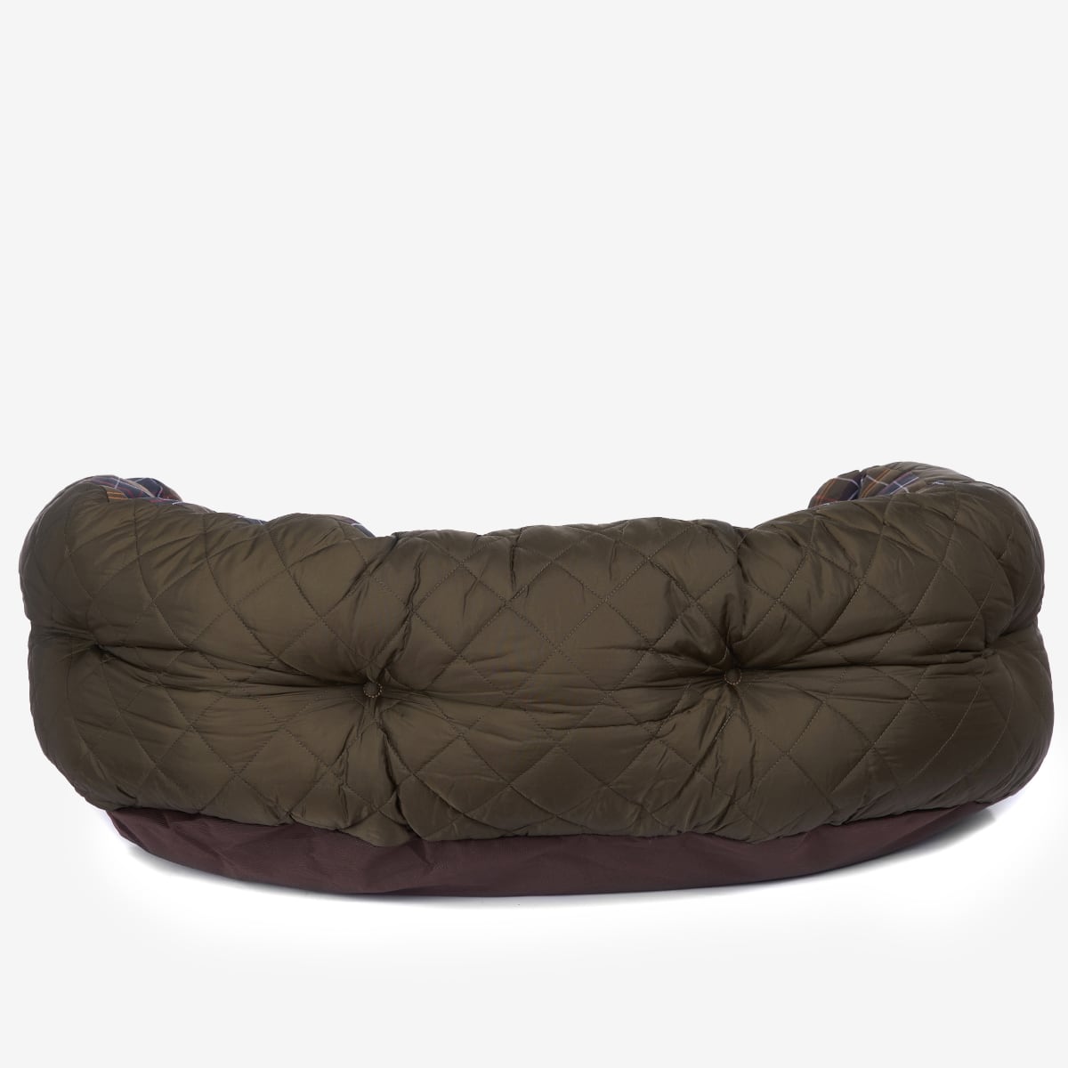 Barbour Quilted Dog Bed 35 Inch  | Olive
