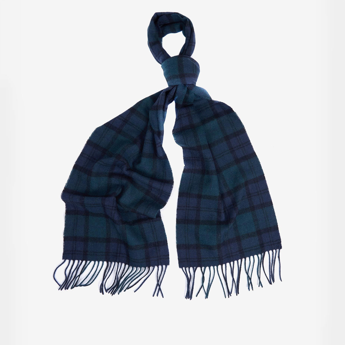 Barbour Tartan Lambswool Scarf | Black Watch