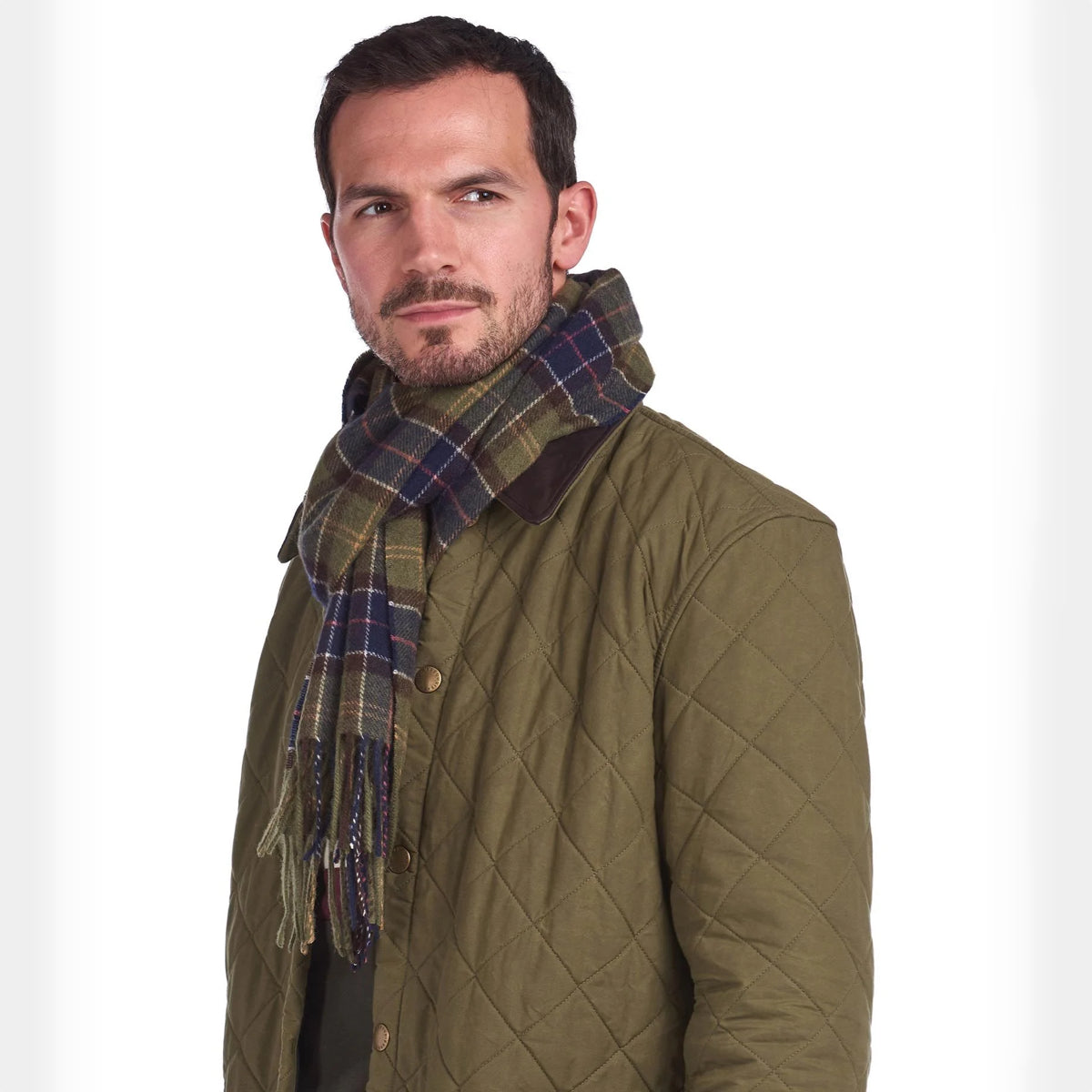 Barbour Tartan Lambswool Scarf | Classic