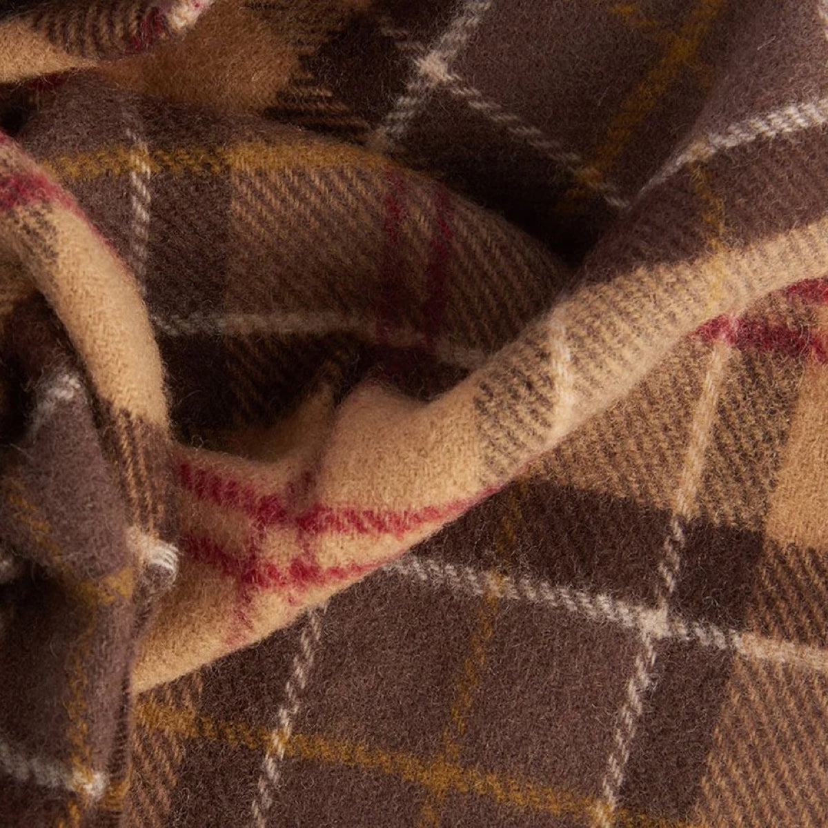 Barbour Tartan Lambswool Scarf | Muted