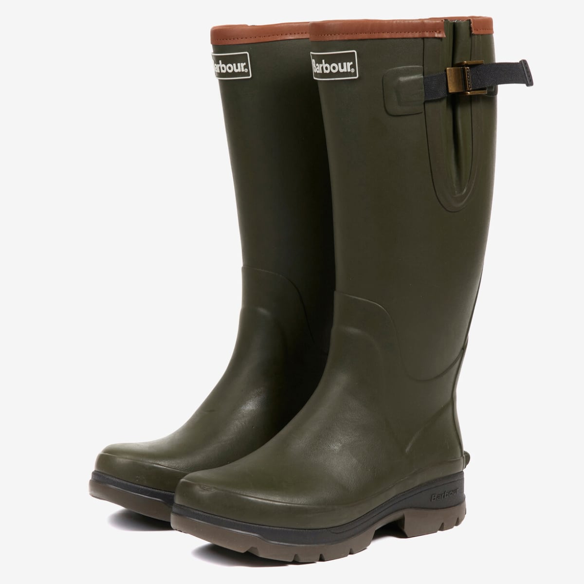 Barbour Tempest Men's Wellington Boots | Olive