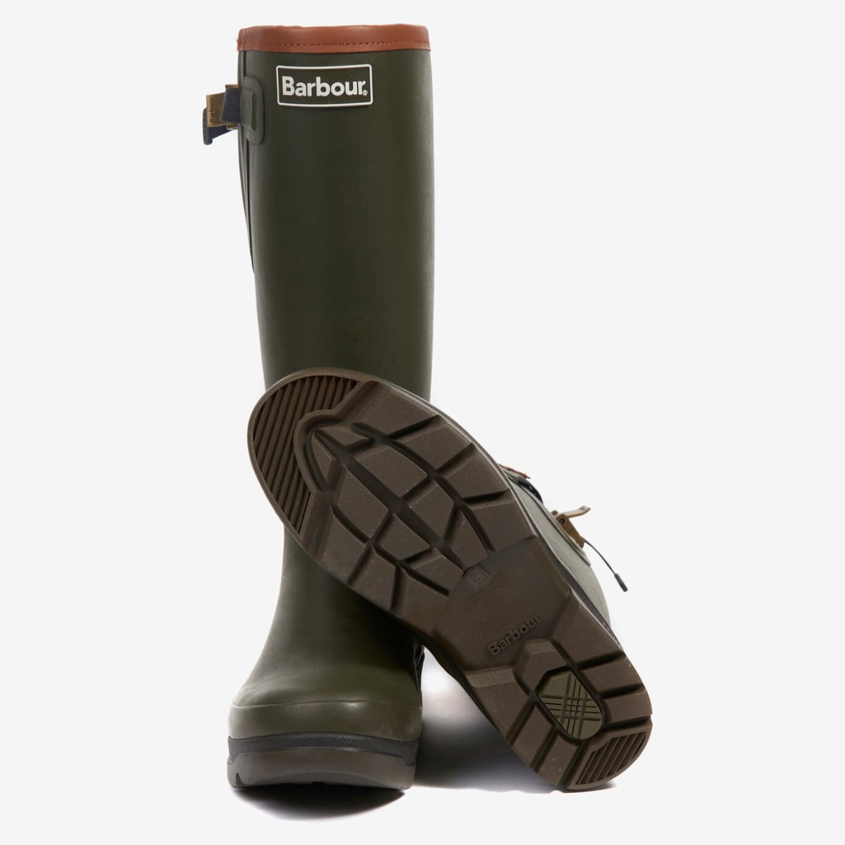 Barbour Tempest Men's Wellington Boots | Olive